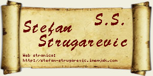 Stefan Strugarević vizit kartica